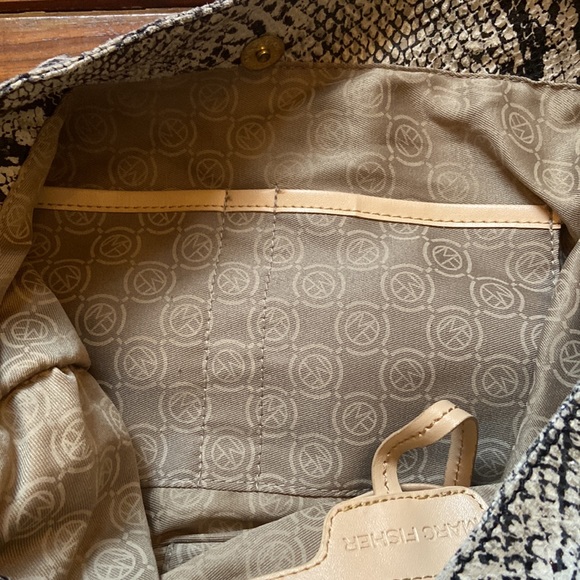 Marc Fisher Python Print Purse - Picture 9 of 13